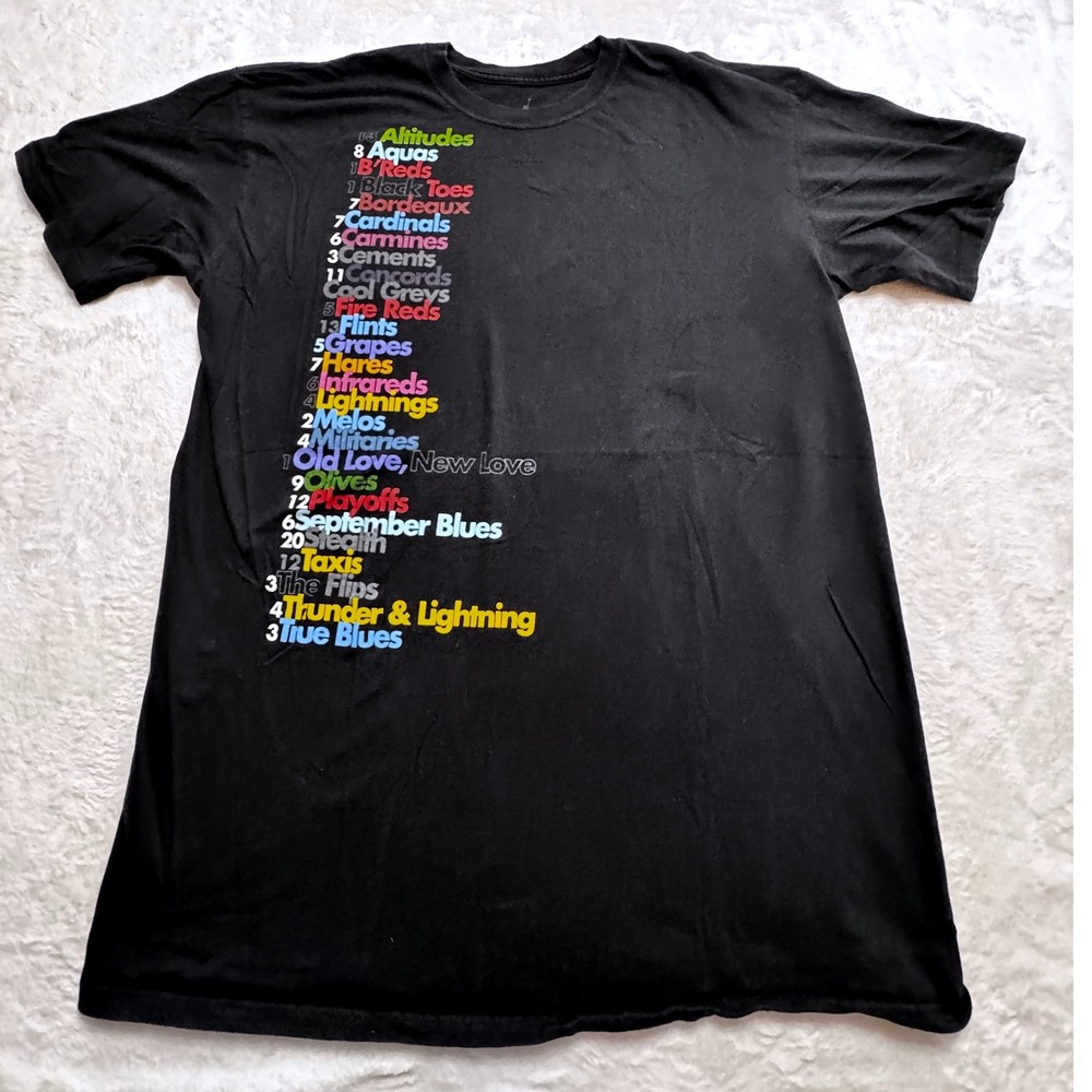 Nike Jordan Men XXLT Black Sneakerhead Colorway T Shirt Jumpman Streetwear Kicks
